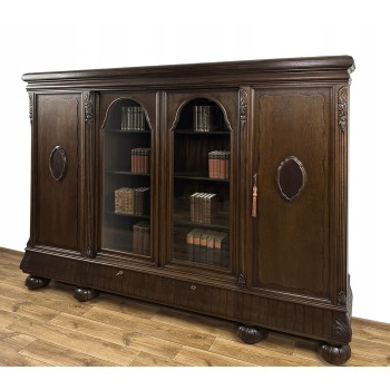 BIBLIOTEKA ANTYK WITRYNA SZAFA