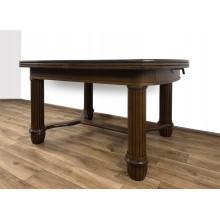 STÓŁ ANTYK ROZKŁADANY STULETNI, DĘBOWY NA 14 OSÓB, DŁ. MAKS. 3,3 m