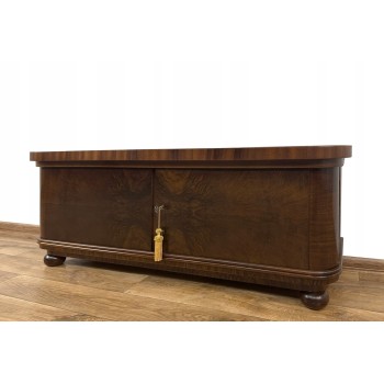 KOMODA SZAFKA NISKA PODEST ART DECO ANTYK pod TV RTV