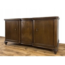 KOMODA ANTYK ELEGANCKI BUFET 3-DRZWIOWY 2 SZUFLADY SZAFKA pod TV RTV