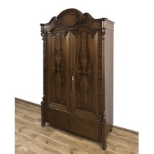 SZAFA DWUDRZWIOWA ANTYK OK. 150-LETNI, XIX W., BIELIŹNIARKA