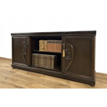 KOMODA SZAFKA PODEST PŁASKORZEŹBY ANTYK LATA 20., POD TV RTV