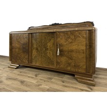 KOMODA BUFET ART DECO ANTYK SYGN. HOFFNER ORYG. RACHUNEK 1935 R.