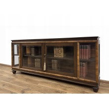 BIBLIOTEKA PODRĘCZNA ANTYK PODEST WITRYNA SZAFKA RTV