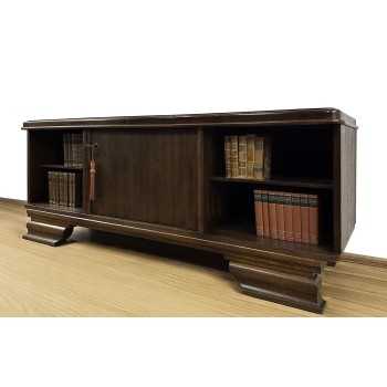 NISKI DŁUGI PODEST ART DECO ANTYK KOMODA SZAFKA pod TV RTV