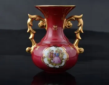 LIMOGES WAZON FRAGONARD ZŁOCONY FRANCJA